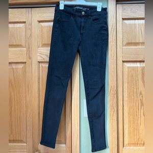 American Eagle Outfitters Hi-Rise Black Jegging